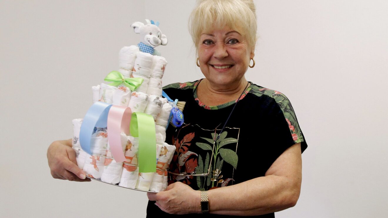 Sie macht aus Windeln Torten: Andrea Rehn - Foto: S. Mutschke