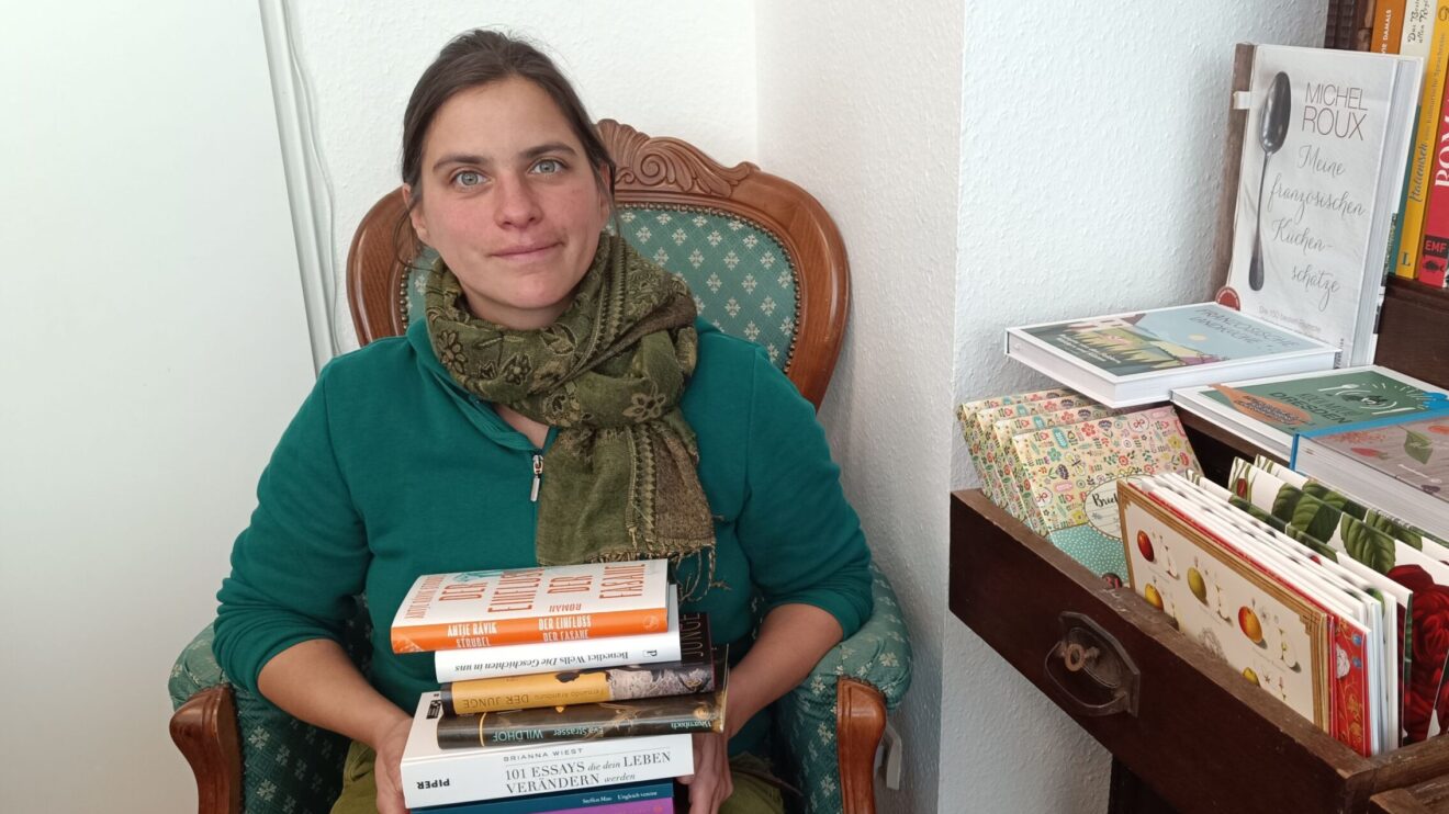 Antonia Rhau hat den Buchladen im März diesen Jahres eröffnet.