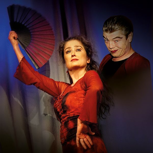 Aus "Flamenco mit Don Juan", mit dem Dresdner Theaterensemble "1001 Veranstaltungen". Foto: August Theater Dresden