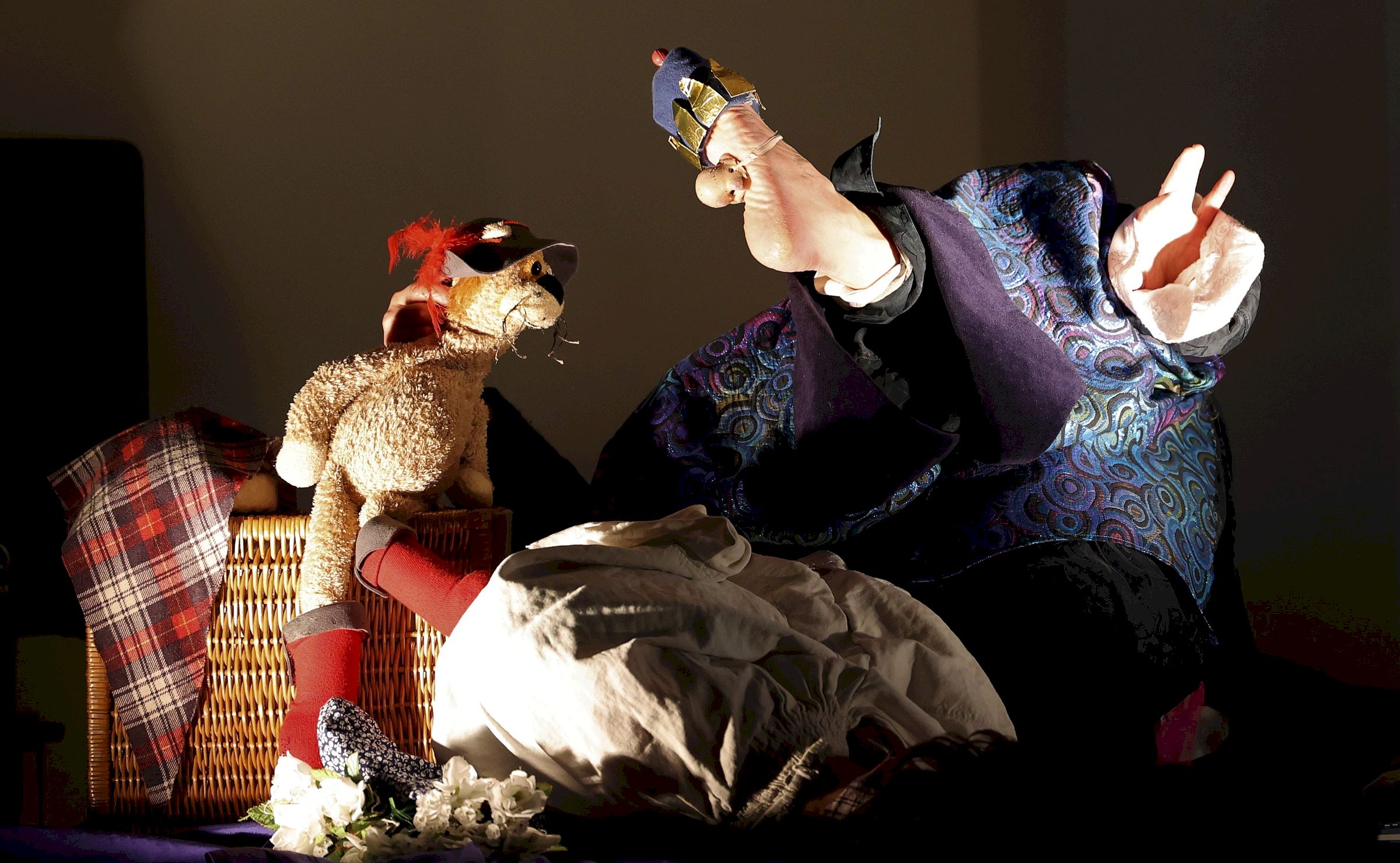 Szene aus "Der gestiefelte Kater" - Foto: PR/August-Theater