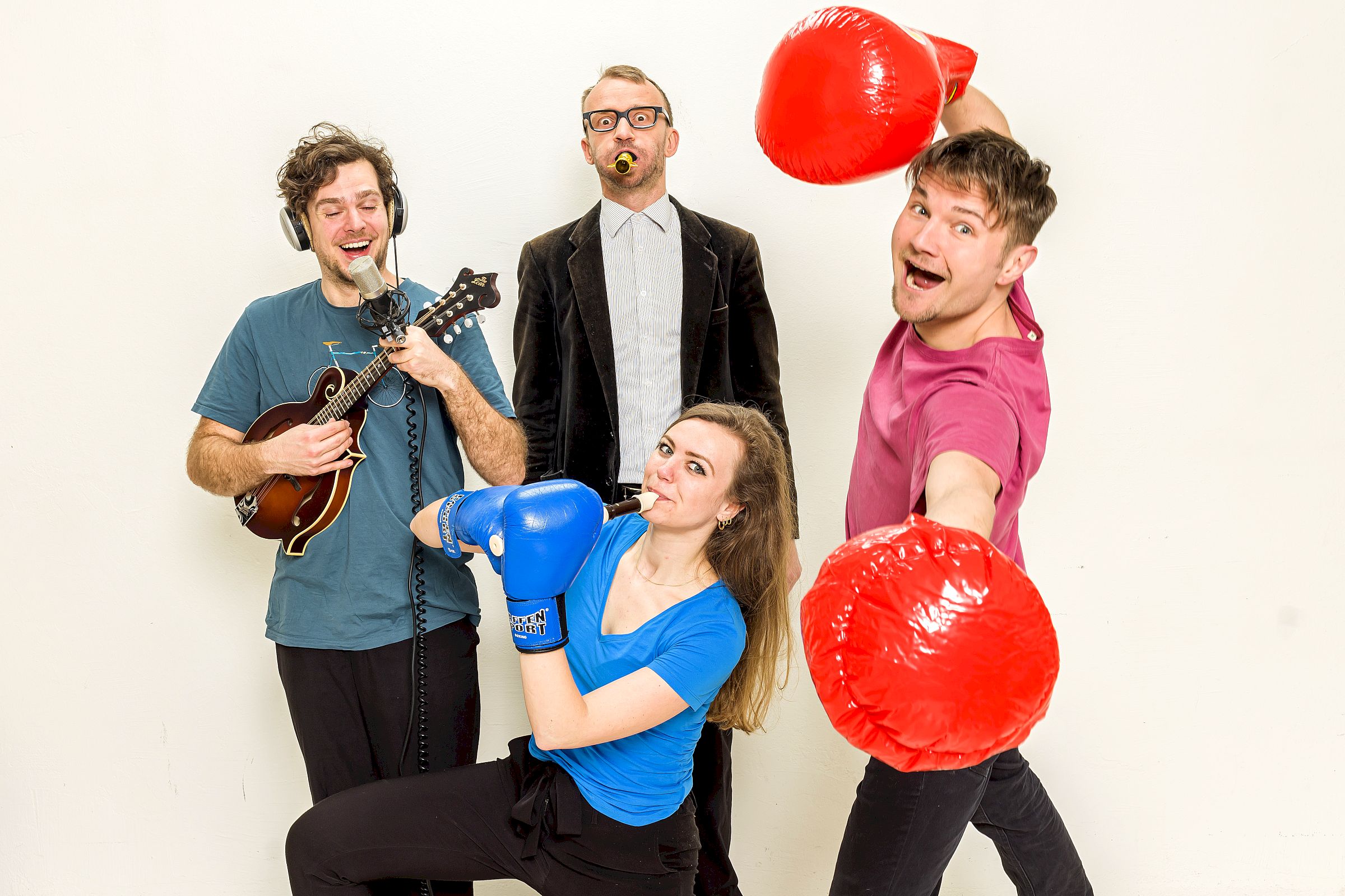 Das Impro-Ensemble - Foto: Baldauf & Baldauf