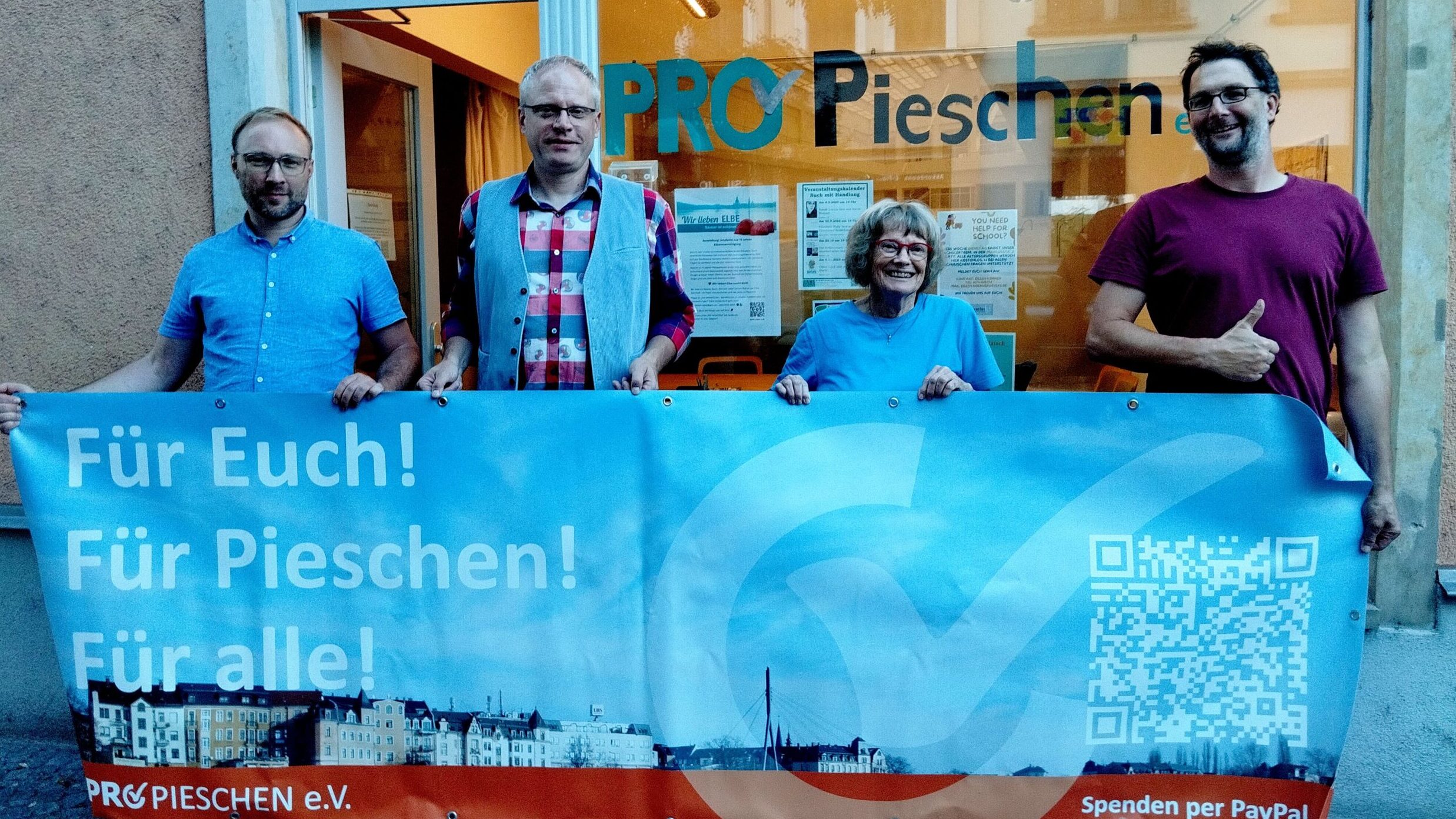 Crowdfunding-Aktion von Pro Pieschen: Vereinsbüro soll bleiben - Pieschen-Aktuell