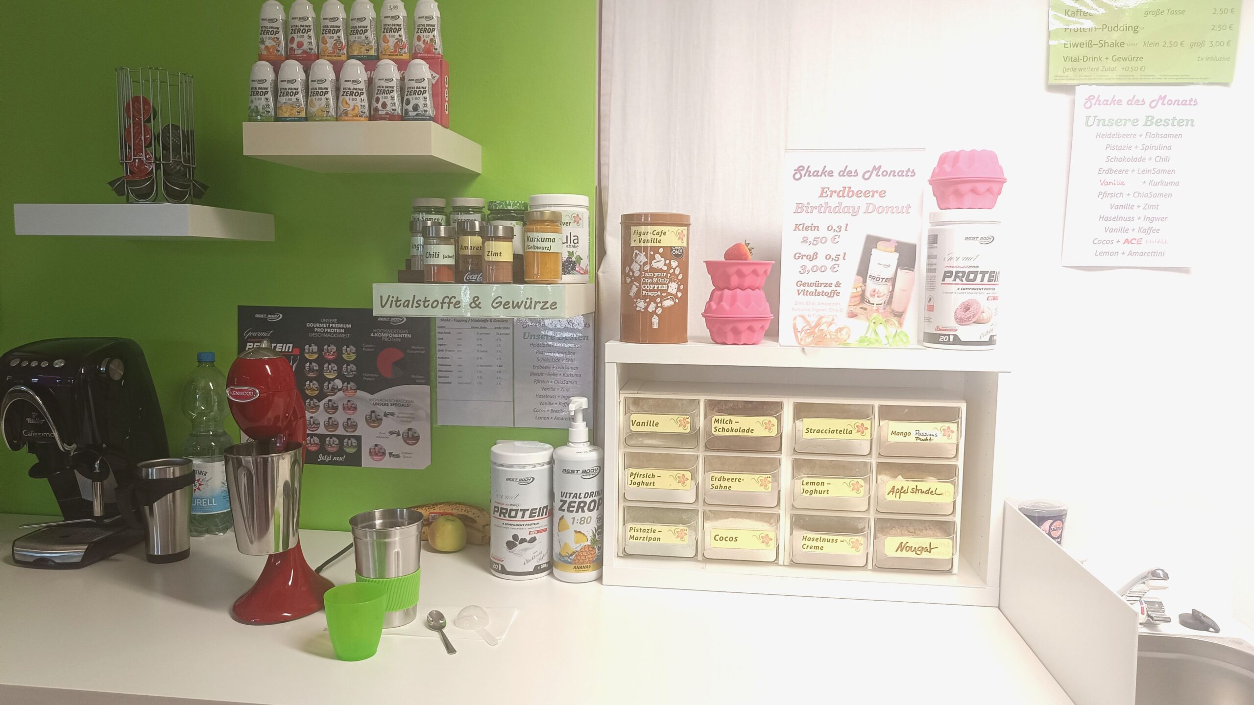 Als zertifizierte Trainerin im Sport- und Ernährungsbereich bietet Janet Rieger auch individuelle Ernährungsberatung an.