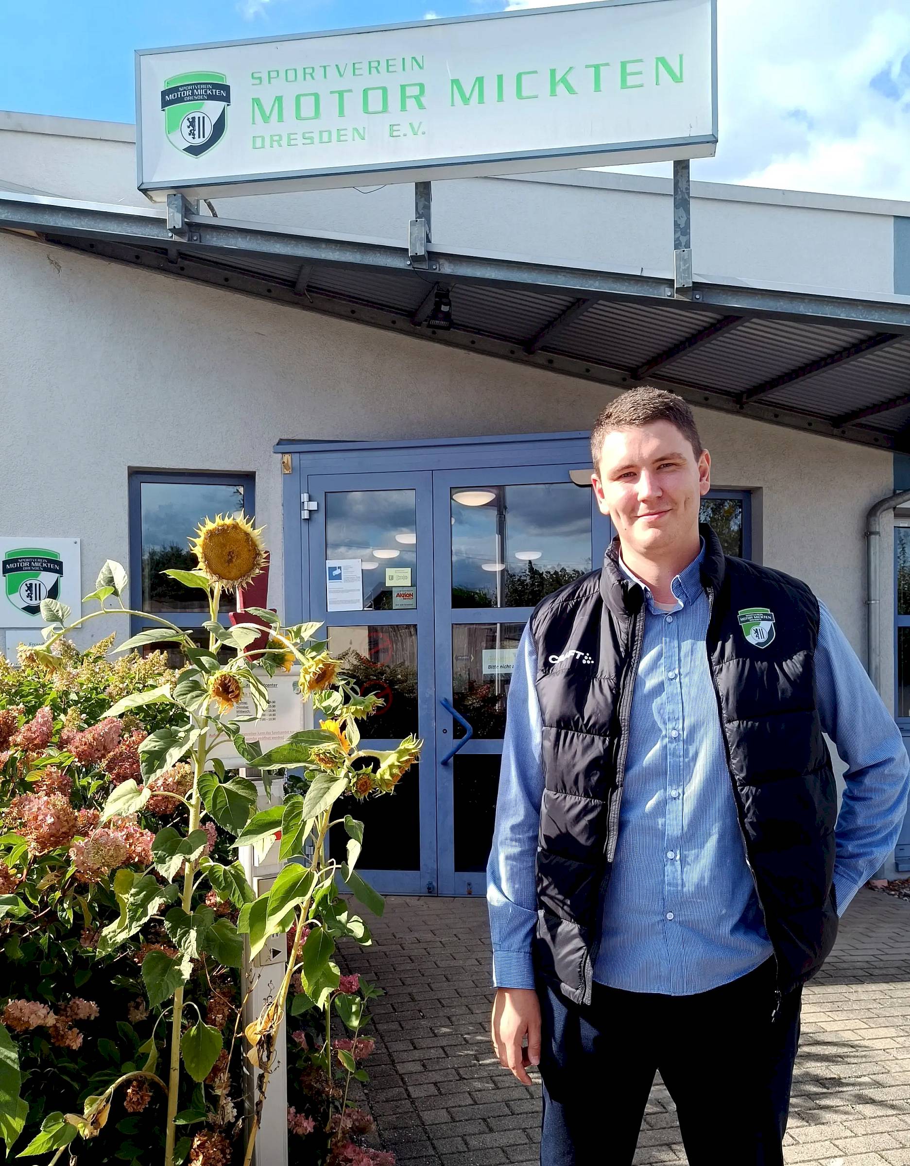 Geschäftsführer Chris Mellack hat die Koordination der Vereinsarbeit dieses Jahr übernommen. Foto: S. Reichel