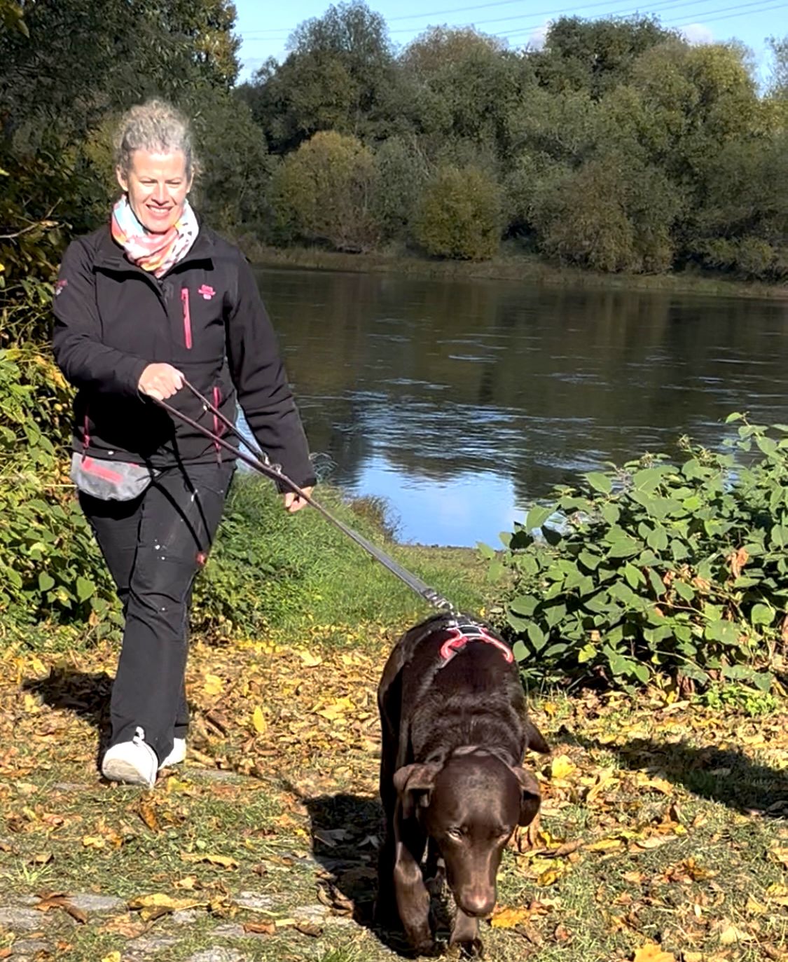 Hunde, Katzen und Kleintiere betreut Caroline Just, die nebenbei eine Hundetrainerlizenz absolviert. Foto: Fellnasenservice