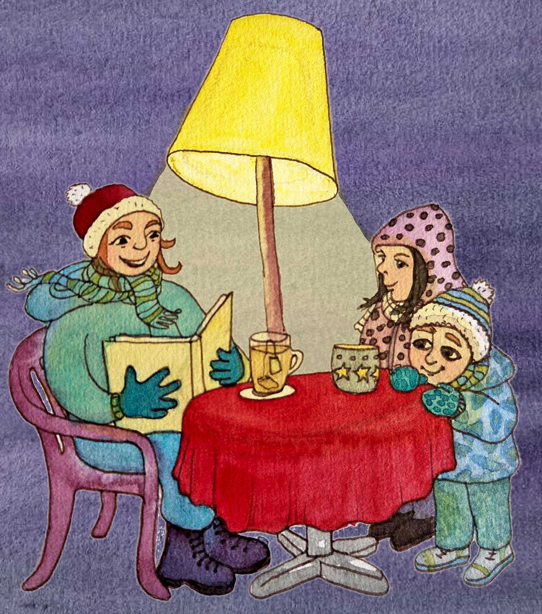 Illustration der Advendtslesungen: Anne Ibelings