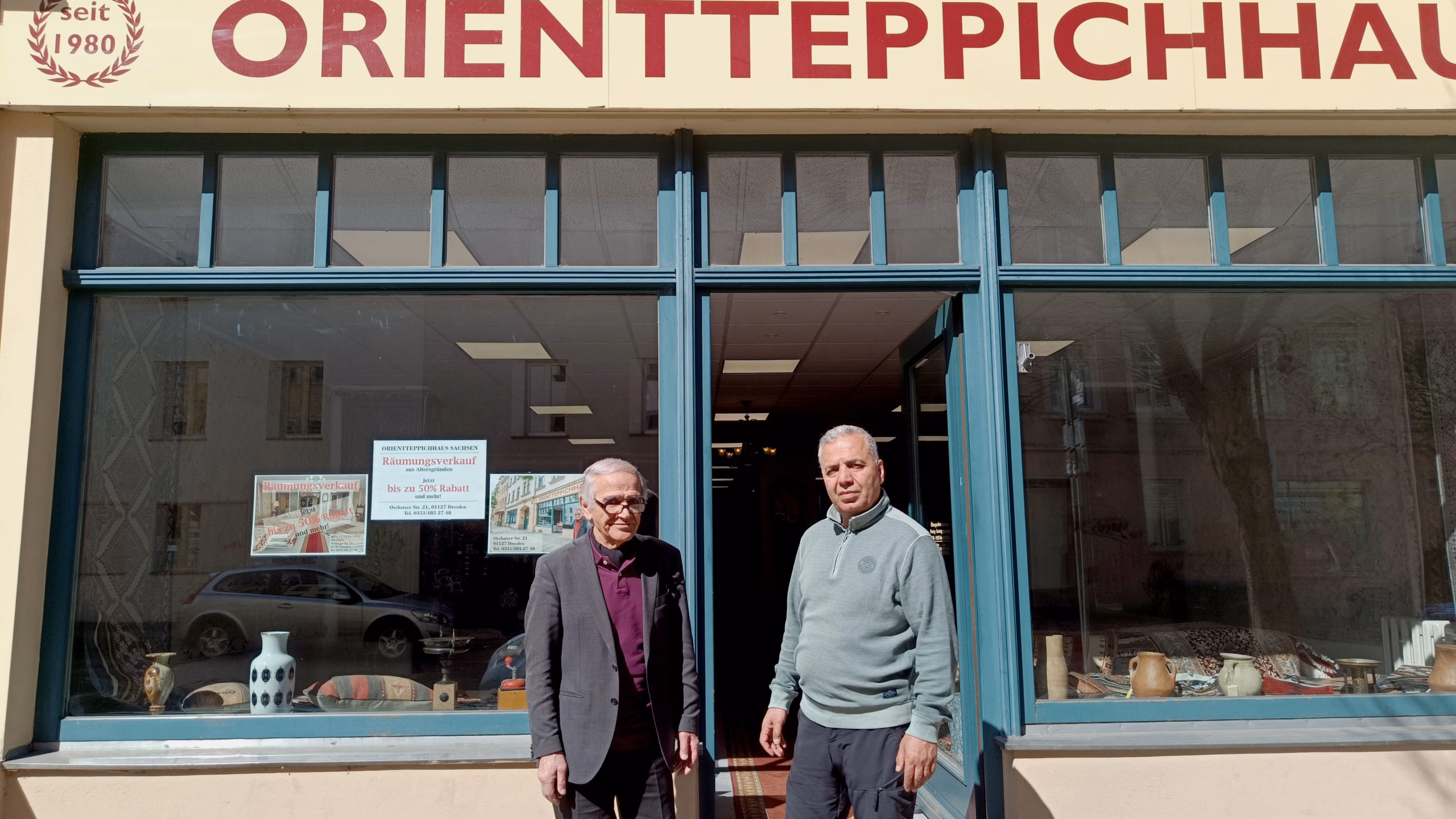 "Leider konnten wir keinen Nachfolger finden", so Assadnazari. Es locken daher Sonderpreise bis zu siebzig Prozent des Ursprungspreises.