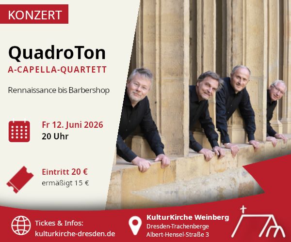 QuadroTon in der KulturKirche Weinberg
