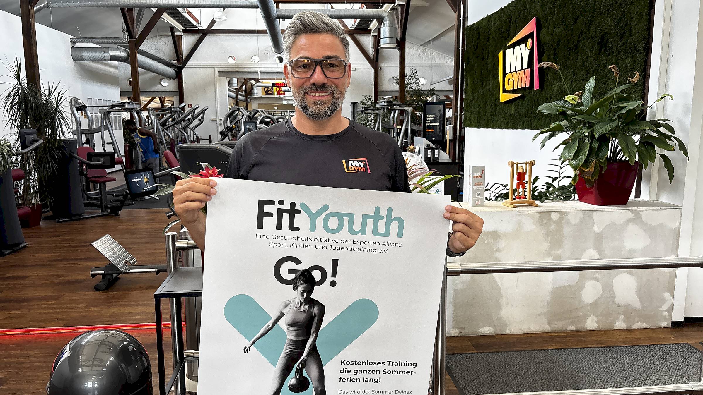 Lädt Schüler zum kostenlosen Training ein. MyGym-Chef Heiko Poland. Foto: Meeco Communication Services