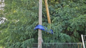 Streit um Zollparkplatz für LKW Am Hammerweg, Ecke Stauffenbergallee soll künftig ein Umspannwerk und bis dahin ein LKW-Parkplatz zur Zollvorabfertigung entstehen. Foto: J. Frintert