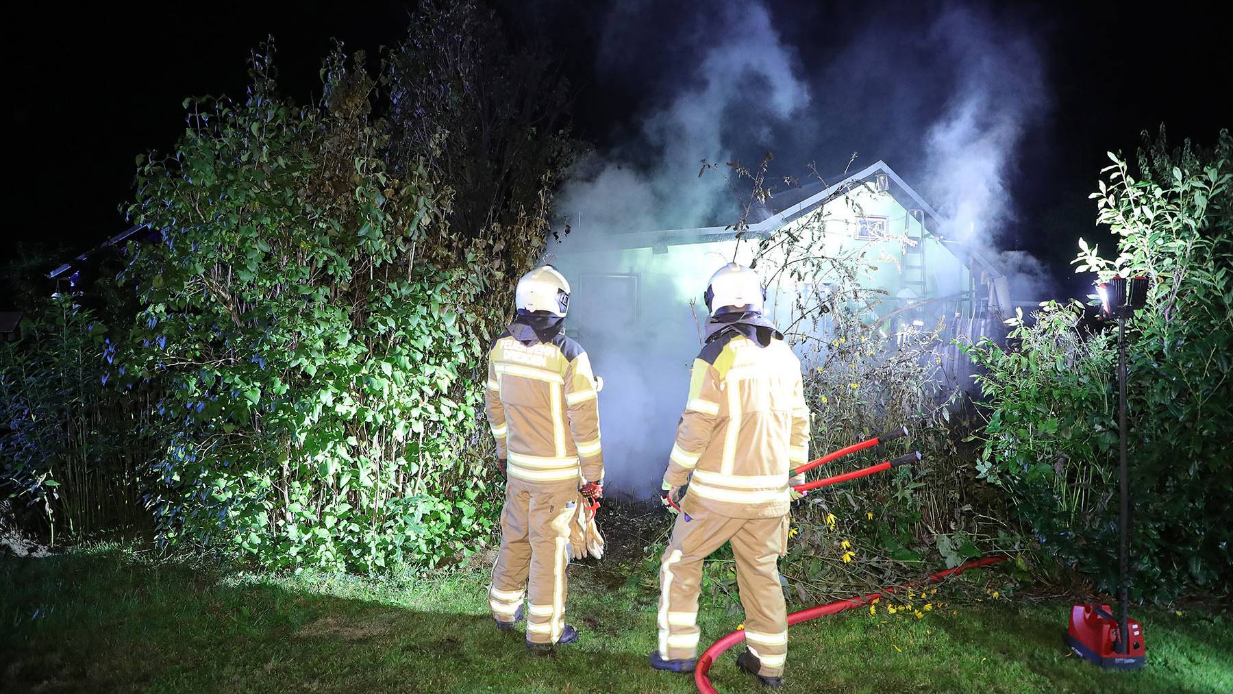Feuerwehreinsatz an der Wüllnerstraße - Foto: R. Halkasch