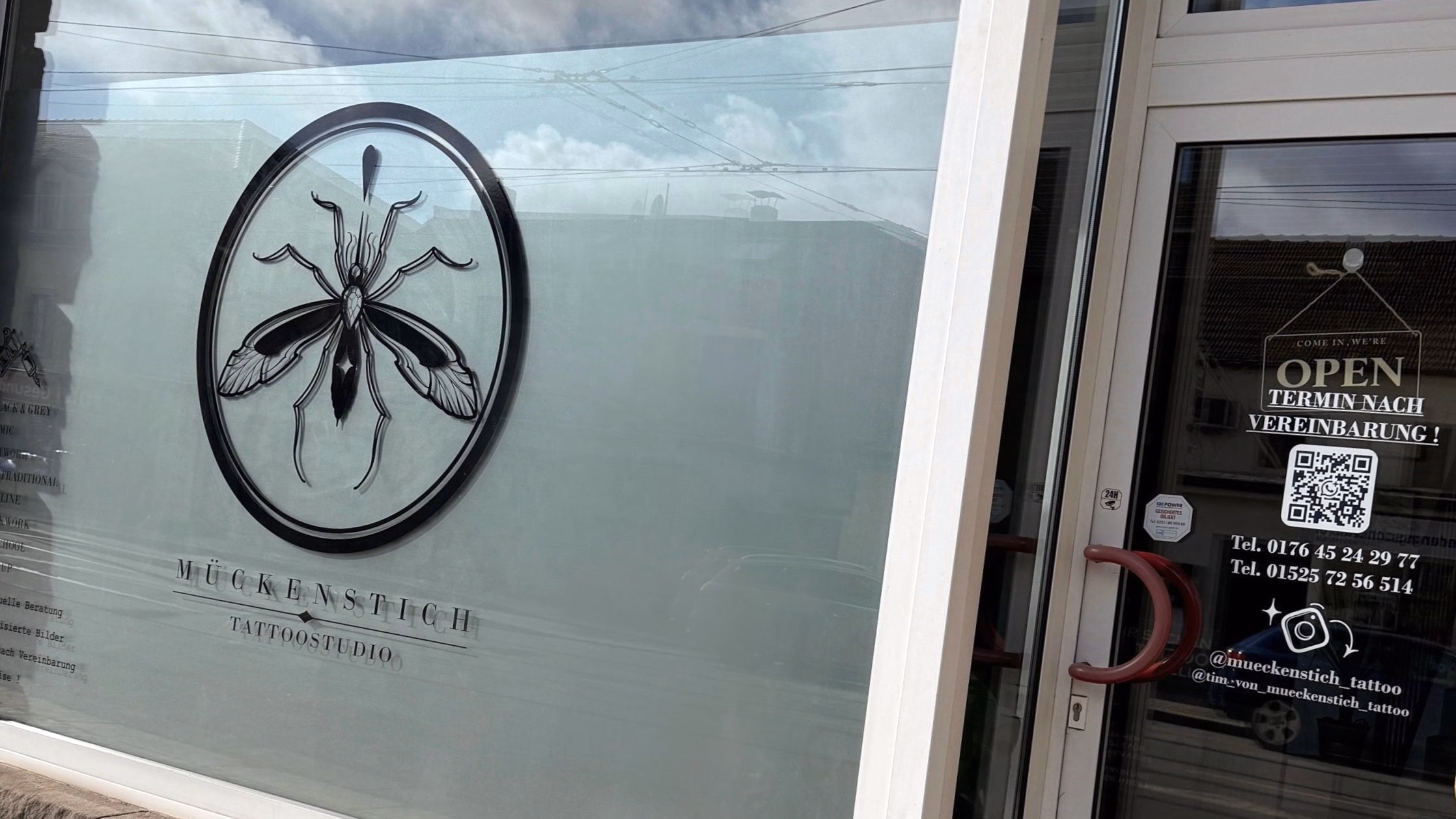 Das Studio befindet sich an der Leipziger Straße 143. Foto: Mückenstich-Tattoo